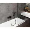 Vonios maišytuvas Hansgrohe „Blend Vernis“, juodos spalvos.