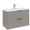 Bathroom cabinet with sink Elita Astra. pilkas. 40.5x80x53