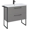 CABINET WITH WASHBASIN ELITA 80 CASHMERE