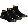 Vyr. kojinės CAT ZCM0508 juoda 39/42 3pr