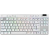 Žaidimų klaviatūra Logitech G Pro X TKL Lightspeed, US išdėstymas, Baltos spalvos