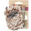 Žaislas katėms su katžole Flamingo Tucca. pilka