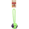 Žaislas šuniui Flamingo Gropa TUG. 28 cm. žalias