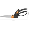 Zāles šķēres Fiskars Servo-System GS42, 340 mm