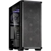 Zalman Z10, ATX Mid Tower PC Case, 4 x 120mm Fans, Juodas