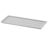 Indų džiovyklės padėklas Rejs, 54 cm x 25 cm x 1.2 cm, plastikas, balta sp.