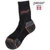 Zeķes Pesso Classic Thermo Kocot, melna/oranža/pelēka, 39-41