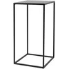 Domoletti FLOWER POT STAND BREST S Juodas 25X25X47