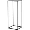 Domoletti FLOWER POT STAND BREST M Juodas 25X25X62
