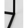 Domoletti FLOWER POT STAND BREST S Juodas 25X25X47