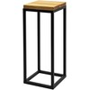 MAK FLOWER STAND LAVALXS Juodas OAK 19X19X47
