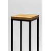 MAK FLOWER STAND LAVALXS Juodas OAK 19X19X47