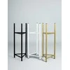 Domoletti FLOWER POT STAND LIZIO L Juodas 27X60