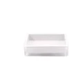 Domoletti POLYRESIN SOAP DISH. Baltas