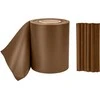 Bradas Balkono tvoros juosta 19x35 + spaustukai rudi