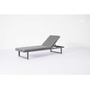 Zvilnis Domoletti CL-23-9 SUN LOUNGER, pelēka krās., 195 cm x 63 cm x 26 cm