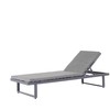 Zvilnis Domoletti CL-23-9 SUN LOUNGER, pelēka krās., 195 cm x 63 cm x 26 cm
