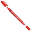Žymeklis Markal DURA-INK DUALTIP, raudona sp.