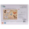 Adam Toys Garso lavinimo medinės fermos gyvūnų dėlionės vaikams nuo 18 mėn.