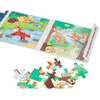 Adam Toys Lanksti magnetinė 3in1 dėlionė su miško gyvūnais, vaikams nuo 3 metų, spalvota