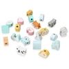 Adam Toys Pasteliniai karoliukai vėrimui su gyvūnų ir geometriniais motyvais, vaikams nuo 18 mėn., skatina kūrybiškumą, įvairiaspalviai