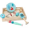 Adam Toys Vaikiškas muzikinis instrumentų rinkinys su vovere, nuo 3 metų, skatina kūrybiškumą, mėtų spalvos