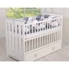 My Sweet Baby Pintas bamperis XXL – balta/pilka/antracito