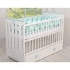 My Sweet Baby Pintas lovytės bamperis XXL – mėtų spalvos