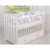 My Sweet Baby Pynėta apsauginė juosta XXL – balta, pilka, mėlyna