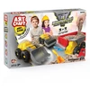 ArtCraft Kūrybinis kinetinio smėlio rinkinys su statybiniais automobiliais, vaikams nuo 3 metų, lavina motoriką ir vaizduotę