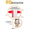 Baby Gadgets Juokinga seilinukė su rankovėmis ir kišene, vaikams nuo 1 metų, reguliuojama, mėlyna