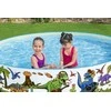 Baseinas BESTWAY 244x46cm vinilo + PVC dinozaurų vaikams 3+