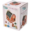Dėlionė Adam Toys Medinis ūkio formos rūšiavimo žaislas su gyvūnėliais, vaikams nuo 12 mėn., spalvotas