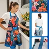 Froster Moteriška prijuostė su suknelės kirpimu, apsauga nuo dėmių, elegantiška, dovanai