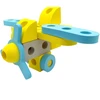 Gearjoy Dideli putų konstruktoriaus rinkinys su 67 detalėmis, vaikams nuo 3 metų, transporto priemonės, spalvotas