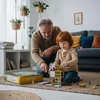 Jinkee Magnetinių kaladėlių konstruktorius su statybų tema, 31 detalė, vaikams nuo 3 metų, geltona ir skaidri