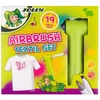 Purškiamų tekstilinių flomasterių rinkinys AIRBRUSH TEXTIL SET, Jolly