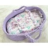 My Sweet Baby Kūdikio vystymo antklodė – alyvinės balerinos