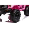Lean Cars Akumuliatorinis automobilis vaikams Toyota FJ 4x4, rožinės spalvos
