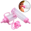 Lean Toys Lėlių buteliukų ir žinduko rinkinys - dingstanti pieno imitacija