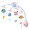 Lean Toys Lovytės karuselė rožinė