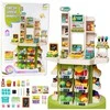 Lean Toys Žaislinis supermarketo rinkinys vaikams su 67 dalimis