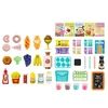 Lean Toys Žaislinis supermarketo rinkinys vaikams su 67 dalimis
