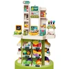 Lean Toys Žaislinis supermarketo rinkinys vaikams su 67 dalimis