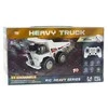 Lean Toys Nuotoliniu būdu valdomas ekskavatorius Heavy Truck 1:24 su šviesomis ir garsais