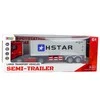 Lean Toys Radijo bangomis valdomas sunkvežimis su priekaba HSTAR 6CH 270°