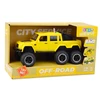 Lean Toys Geltonas 6x6 visureigis su garso ir šviesos efektais