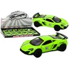 Lean Toys Žalias metalinis sportinis automobilis 1:32 su trinties pavara