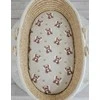 Medvilninis patalynės užvalkalas kūdikio lopšiui 75x35 cm Teddy Love