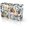Meli Minis Panda 2in1 kūrybinis 250 dalių konstruktorius vaikams nuo 4 metų, mokantis ir lavinantis, juodai baltas